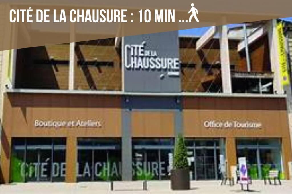 La Chaumiere, Centre Historique, Fibre, Ess, Rez-De-Chaussee, Bedinshop Romans-sur-Isere Exterior photo